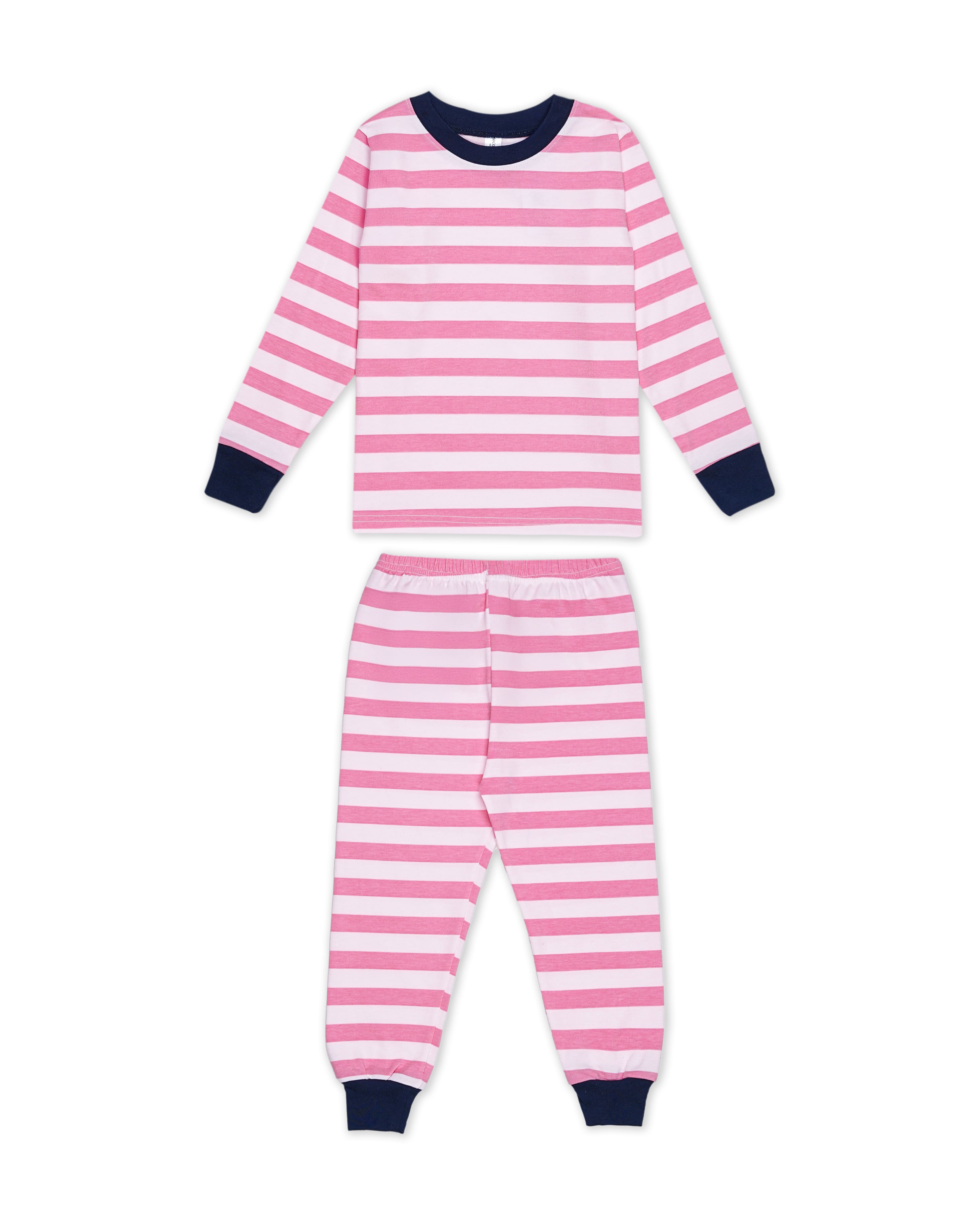 Stripe Candy - Long Pajamas - Piyama Tidur Motif Salur Anak