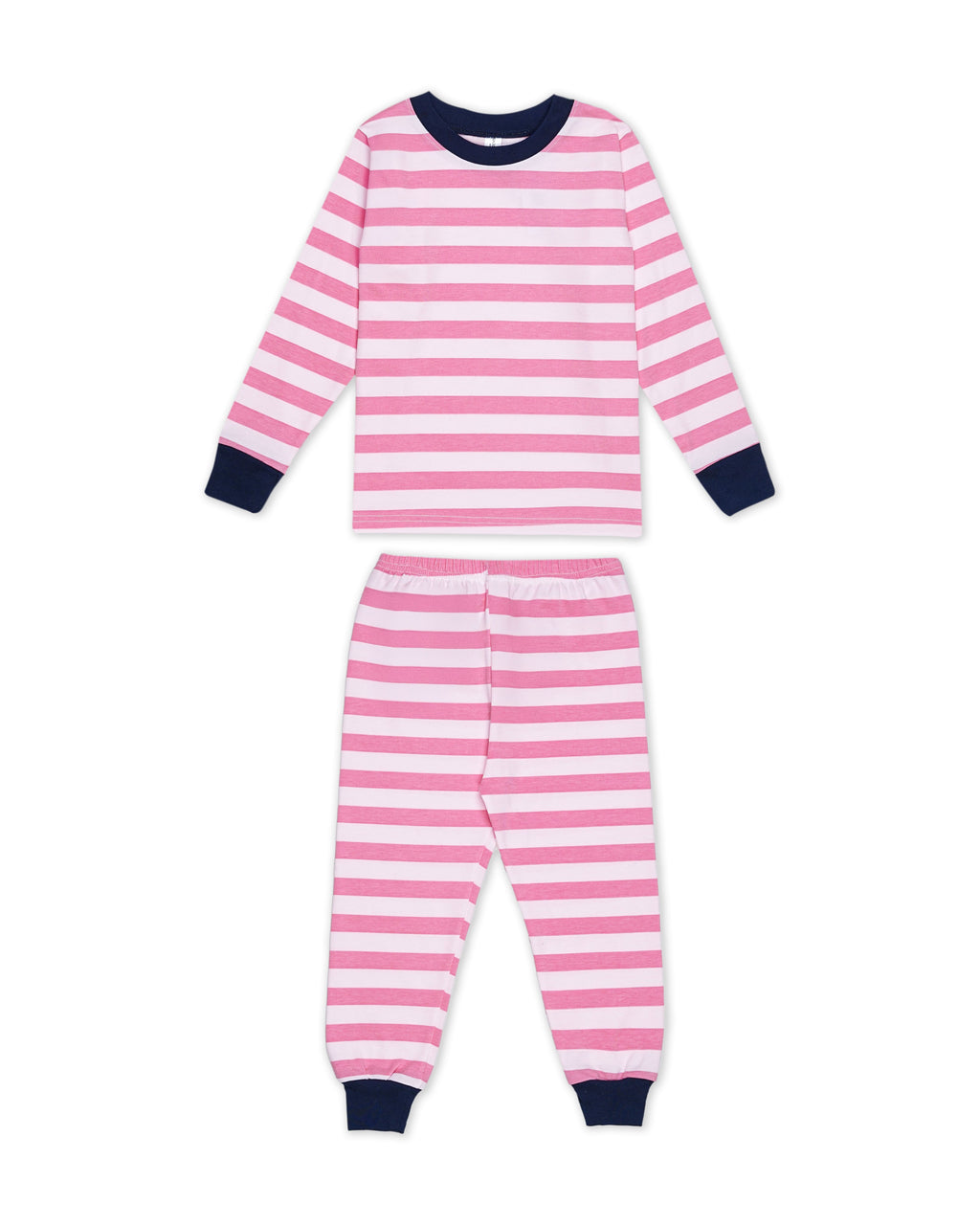 Stripe - Long Pajamas - Piyama Tidur Motif Salur Anak