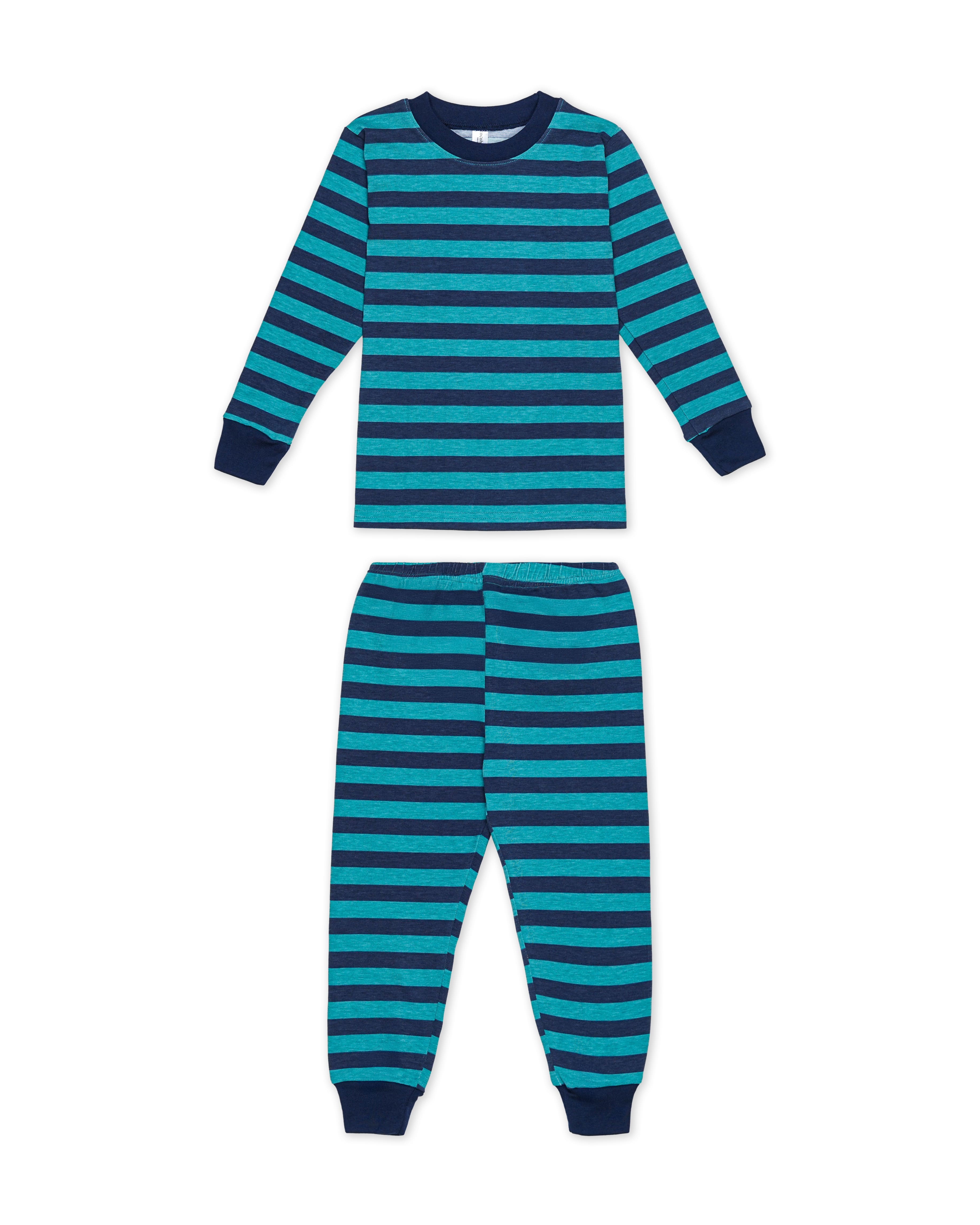 Stripe Pine - Long Pajamas - Piyama Tidur Motif Salur Anak