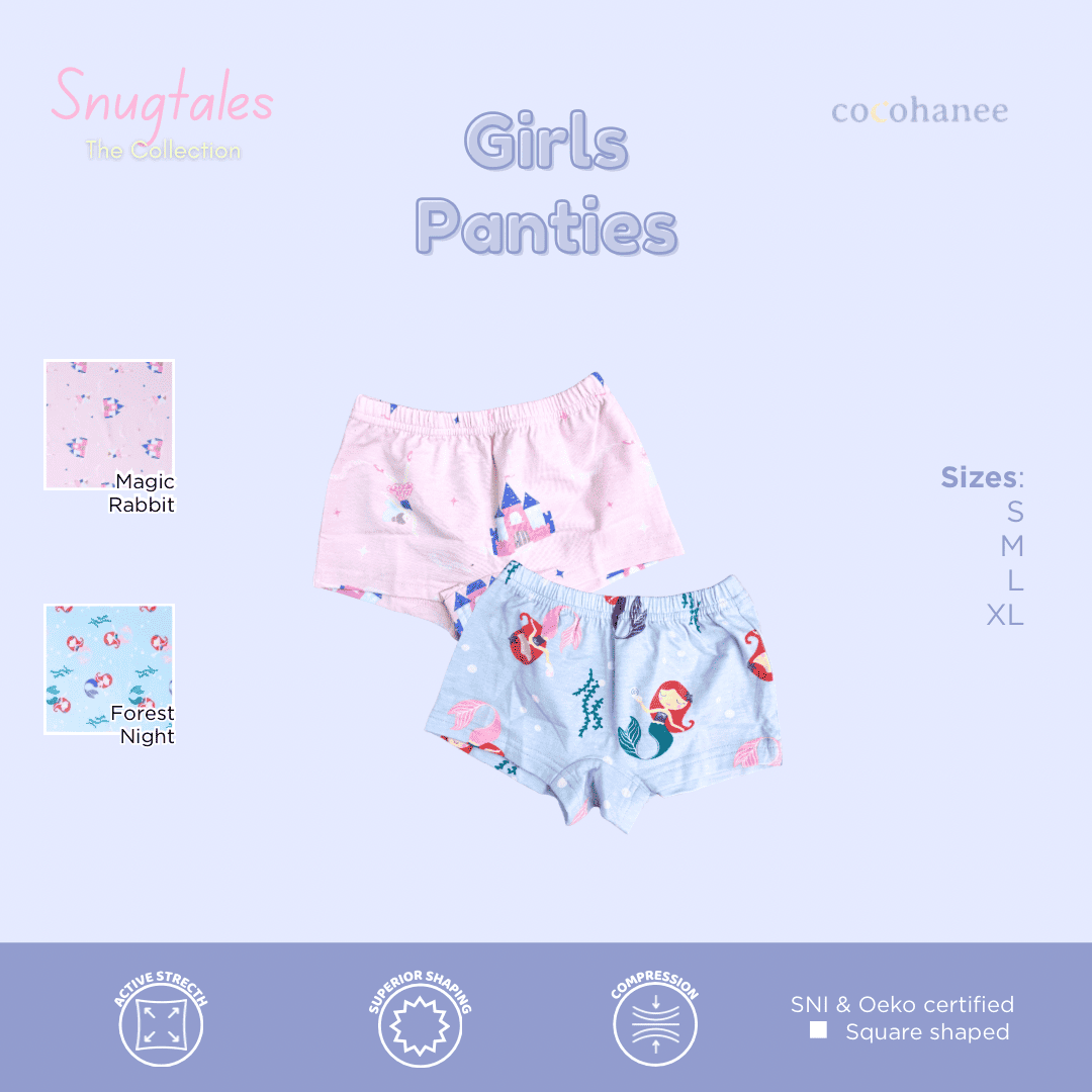 Fairy Pearl Panties Set - Celana Dalam Anak Perempuan