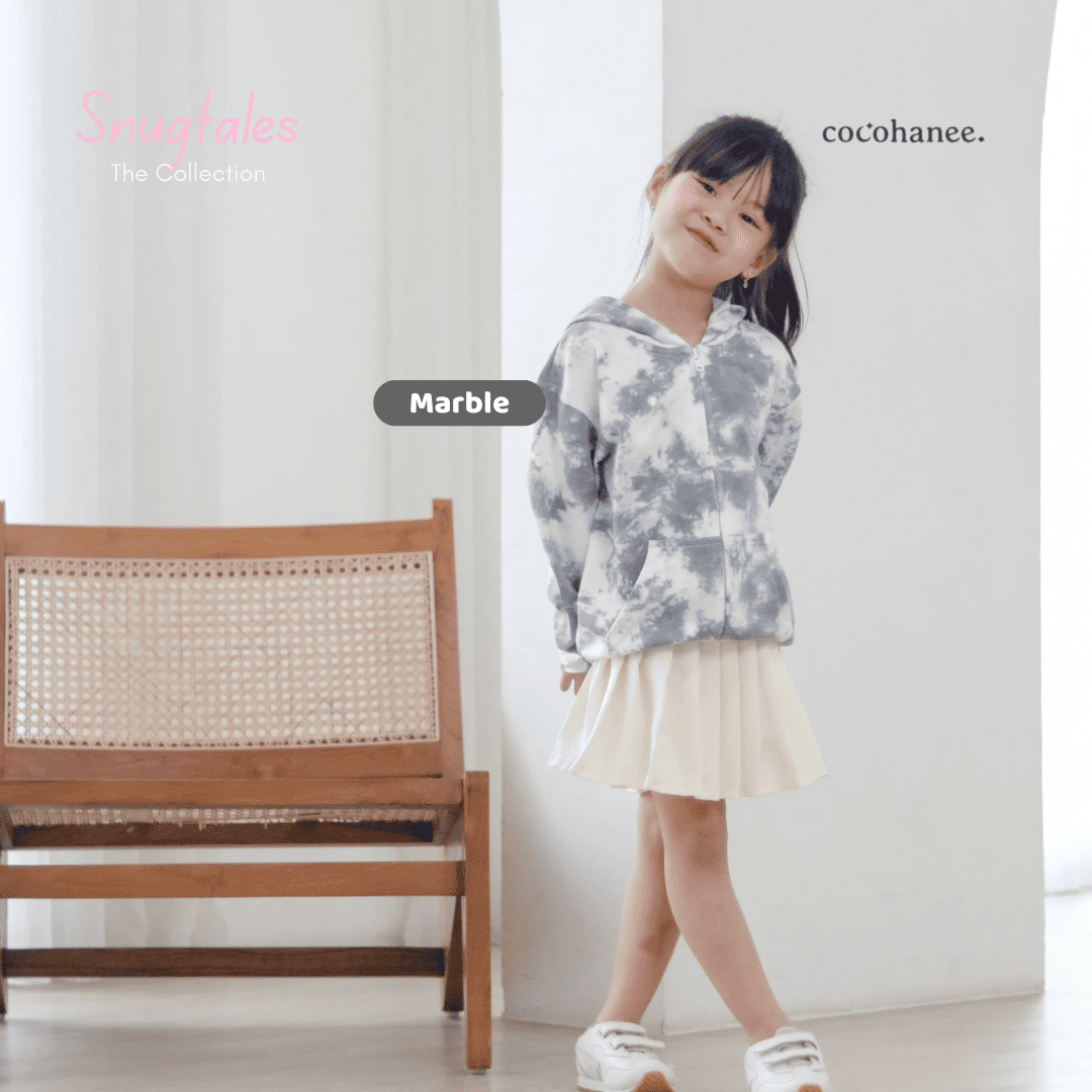 Hoodie Zipper - Tie Dye Loungewear - Hoodie Anak Baby Terry