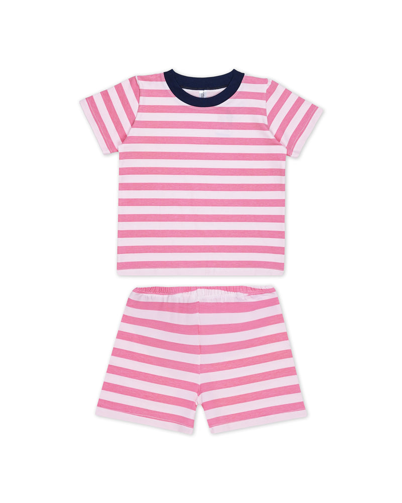 Stripe Candy - Short Pajamas - Piyama Tidur Motif Salur Anak