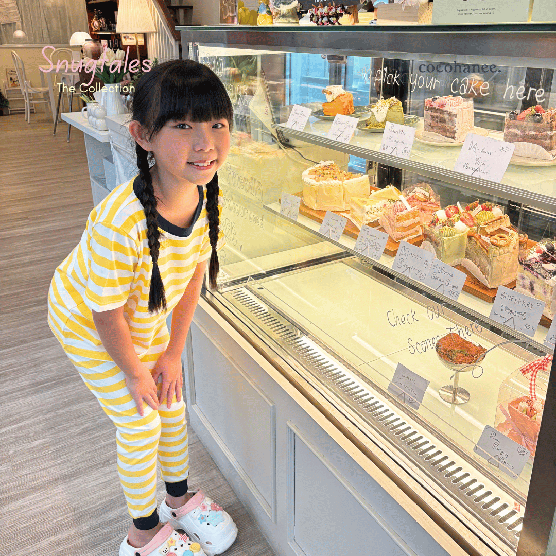 Stripe Bee - Cozy Pajamas - Piyama Tidur Motif Salur Anak