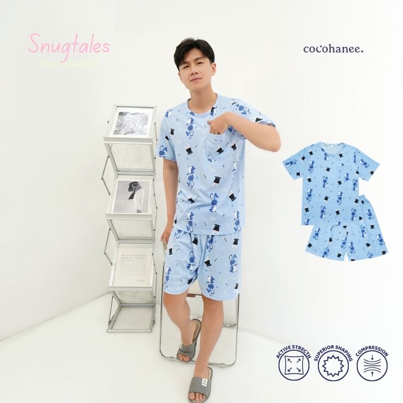 Magic Rabbit - Lune Short - Piyama Tidur Dewasa