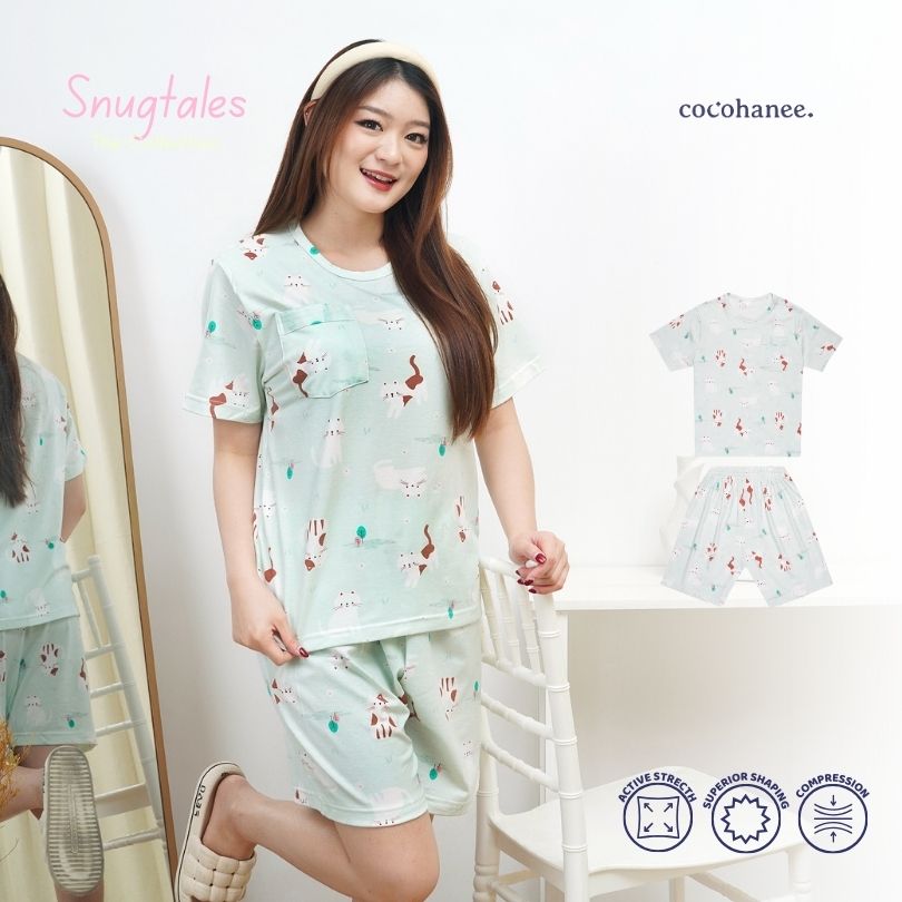 Cats Playground - Lune Short - Piyama Tidur Dewasa