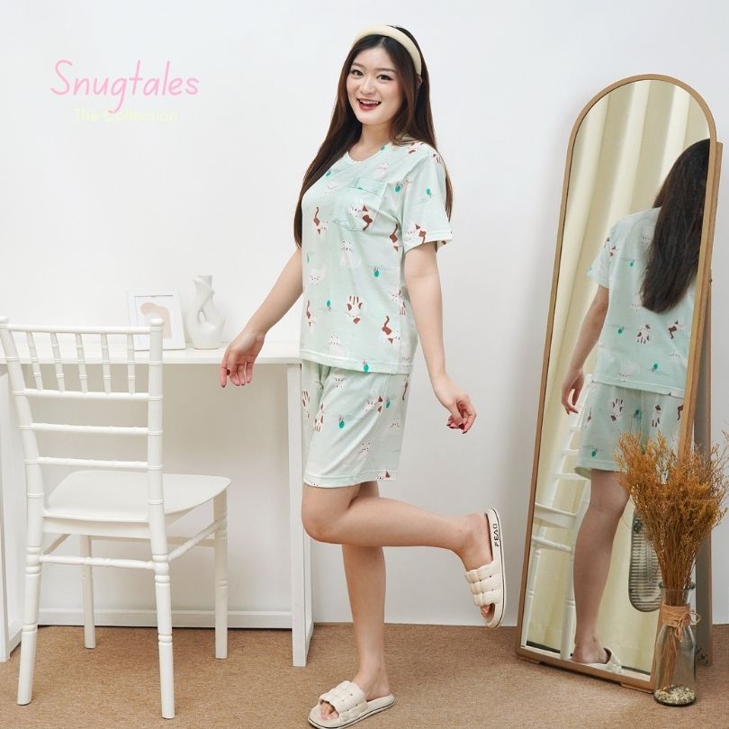 Cats Playground - Lune Short - Piyama Tidur Dewasa