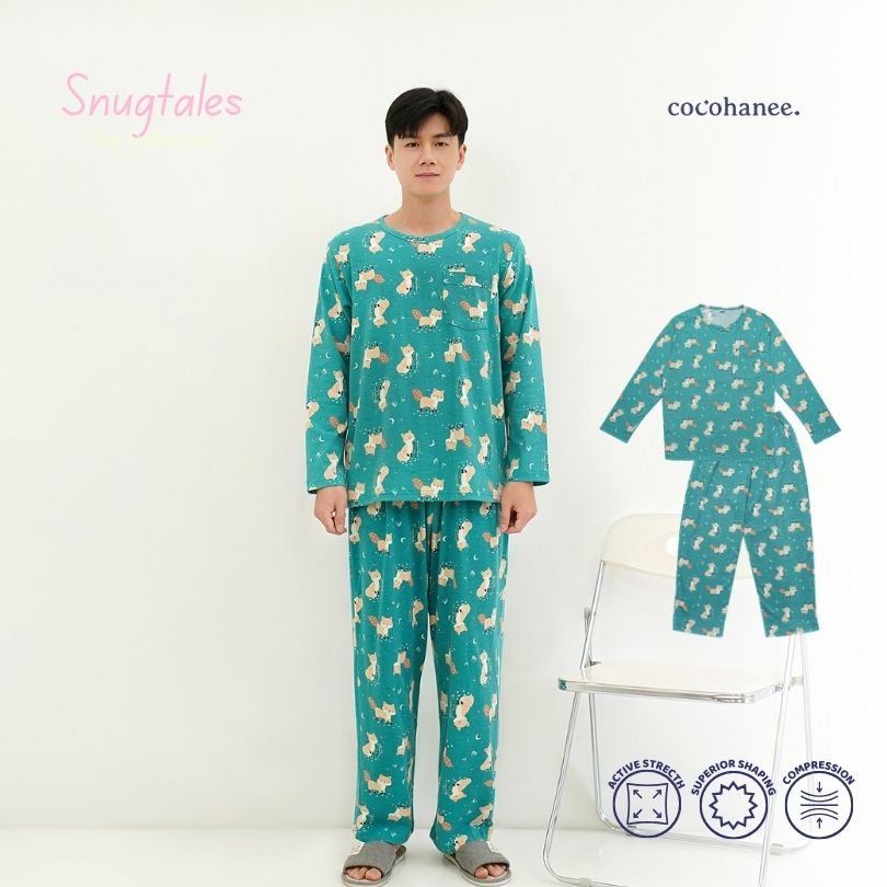 Forest Night - Lune Long - Piyama Tidur Dewasa