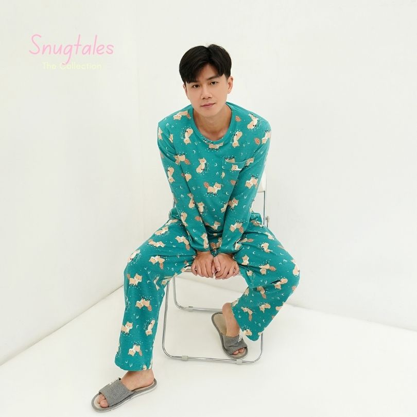 Forest Night - Lune Long - Piyama Tidur Dewasa