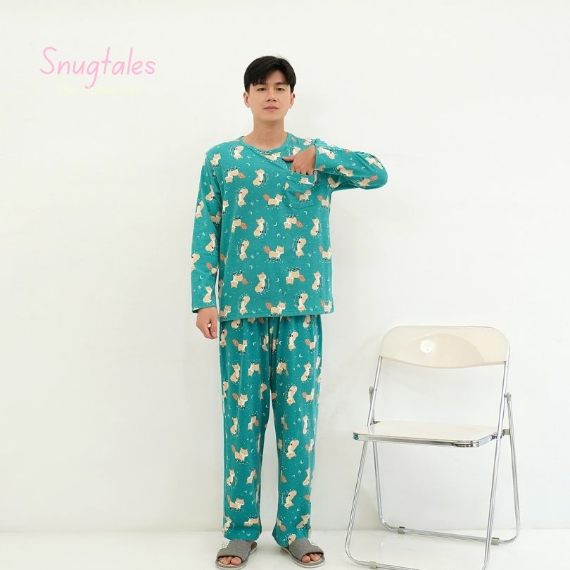 Forest Night - Lune Long - Piyama Tidur Dewasa