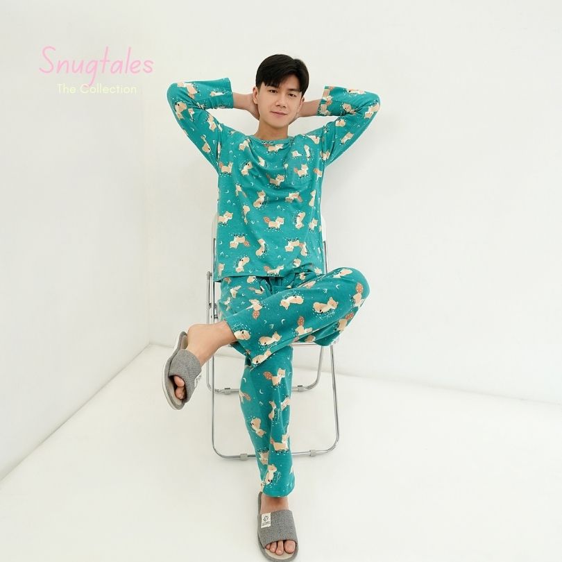 Forest Night - Lune Long - Piyama Tidur Dewasa