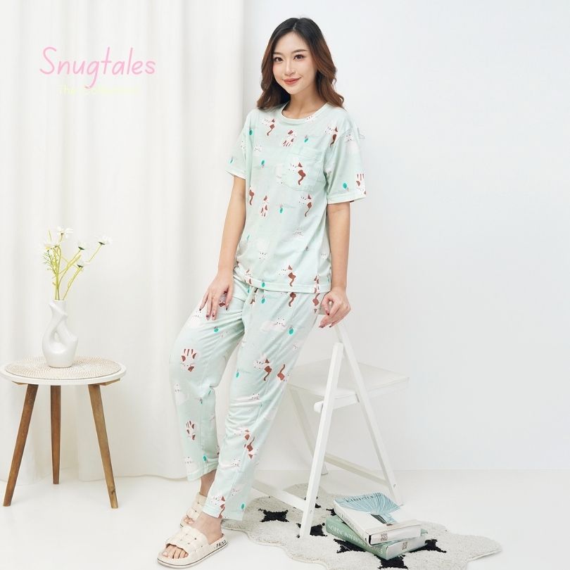 Cats Playground - Lune Cozy - Piyama Tidur Dewasa