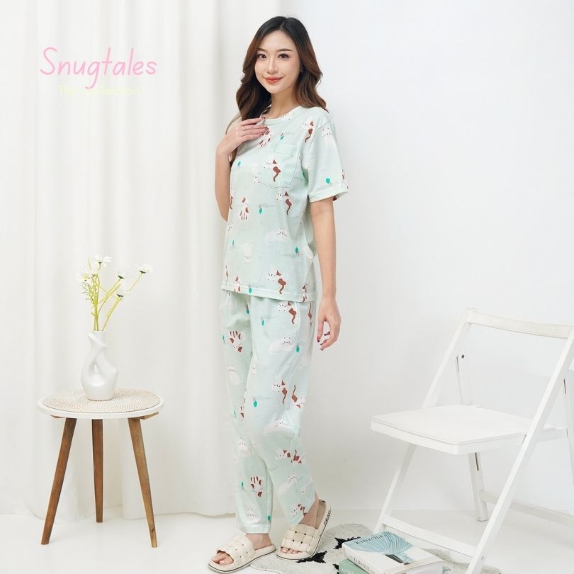 Cats Playground - Lune Cozy - Piyama Tidur Dewasa