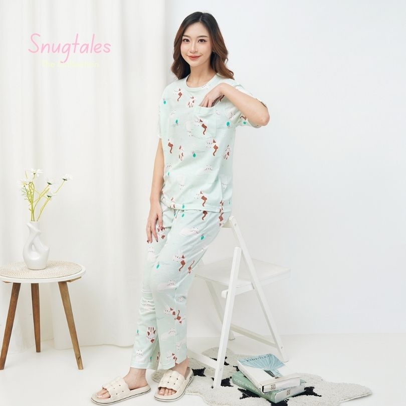 Cats Playground - Lune Cozy - Piyama Tidur Dewasa