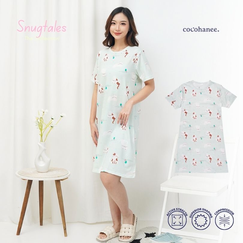 Cats Playground - Snuggle Tee - Piyama Tidur Dewasa