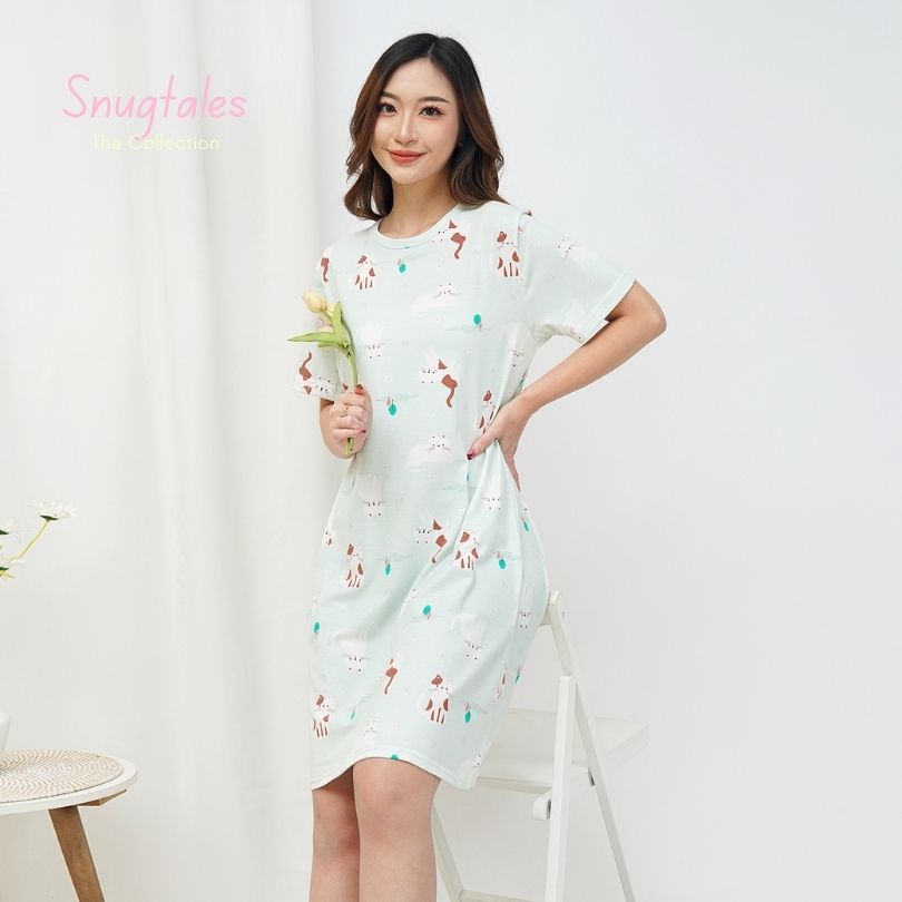 Cats Playground - Snuggle Tee - Piyama Tidur Dewasa