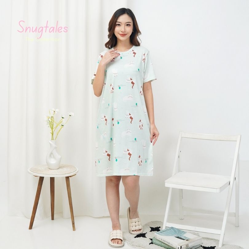 Cats Playground - Snuggle Tee - Piyama Tidur Dewasa