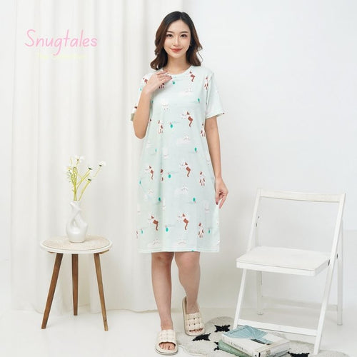 Cats Playground - Snuggle Tee - Piyama Tidur Dewasa