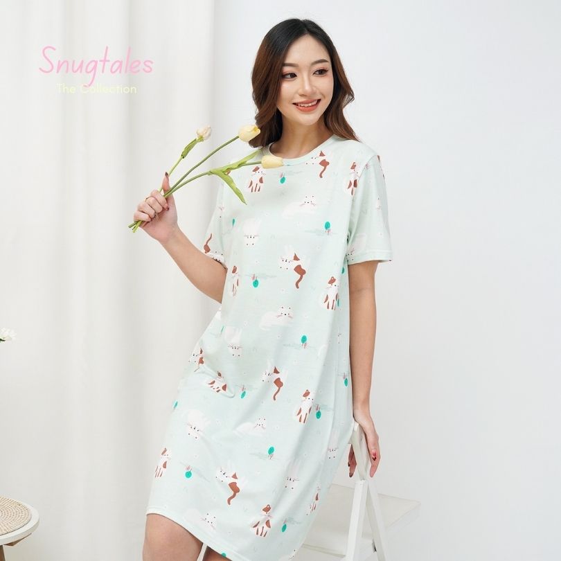 Cats Playground - Snuggle Tee - Piyama Tidur Dewasa