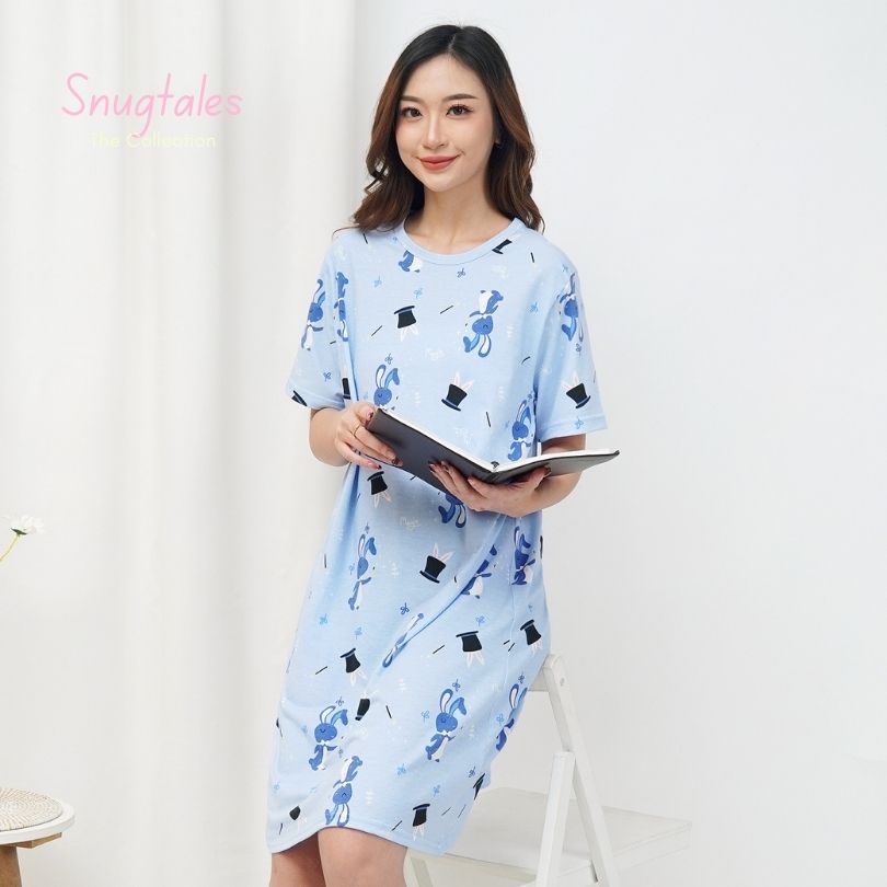 Magic Rabbit - Snuggle Tee - Piyama Tidur Dewasa