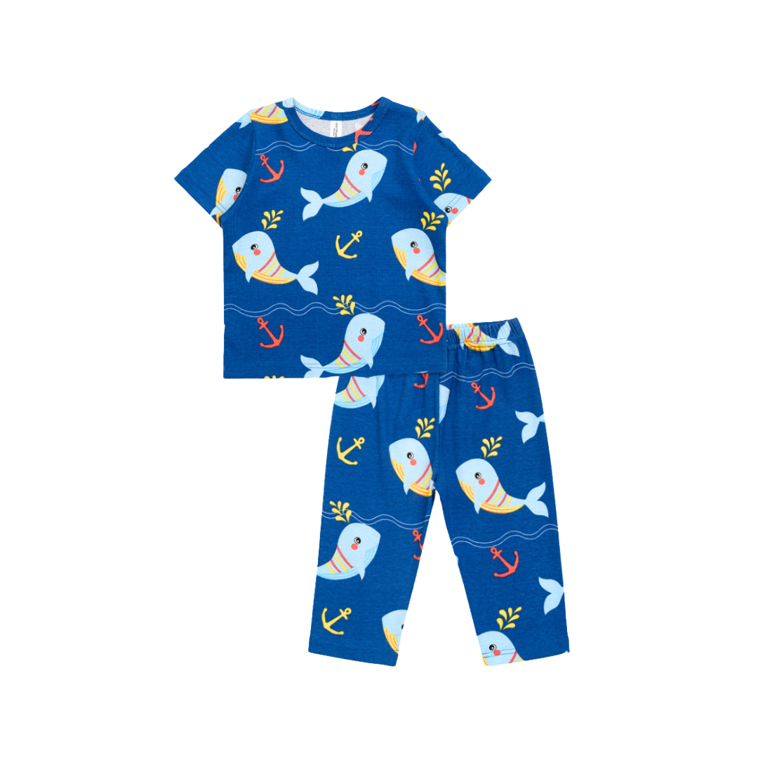 Shark Anchor - Cozy Pajamas - Piyama Tidur Anak