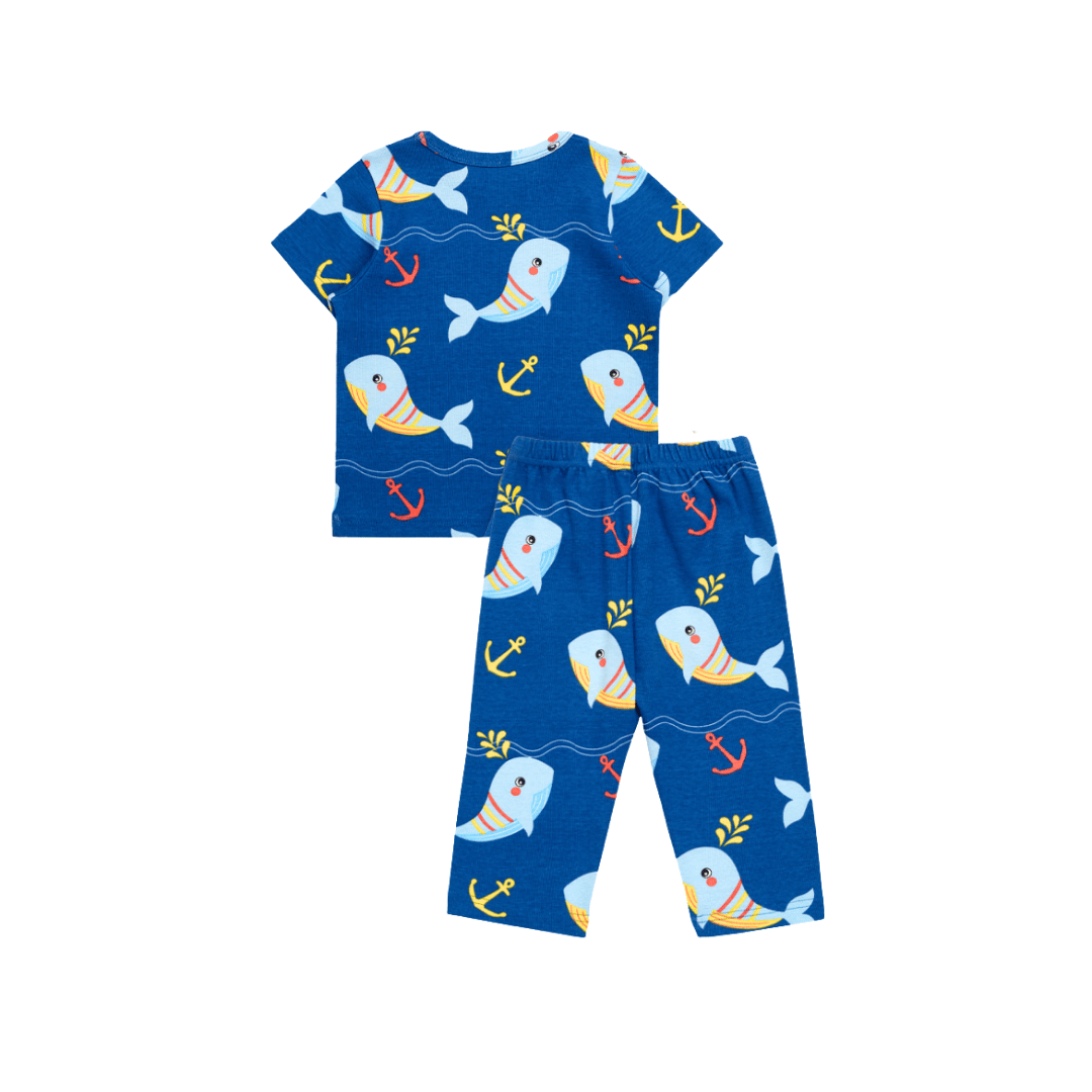 Shark Anchor - Cozy Pajamas - Piyama Tidur Anak