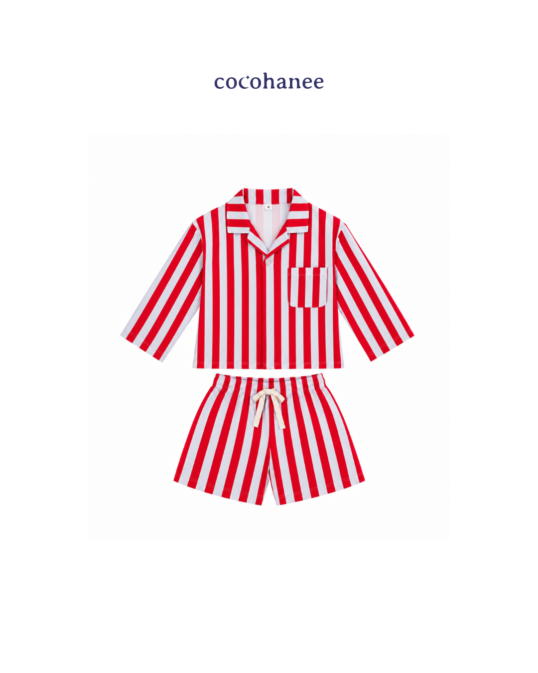 Cocohanee Classic Summer Vibe - Lune Oversize Chill Pajamas Mini Mood