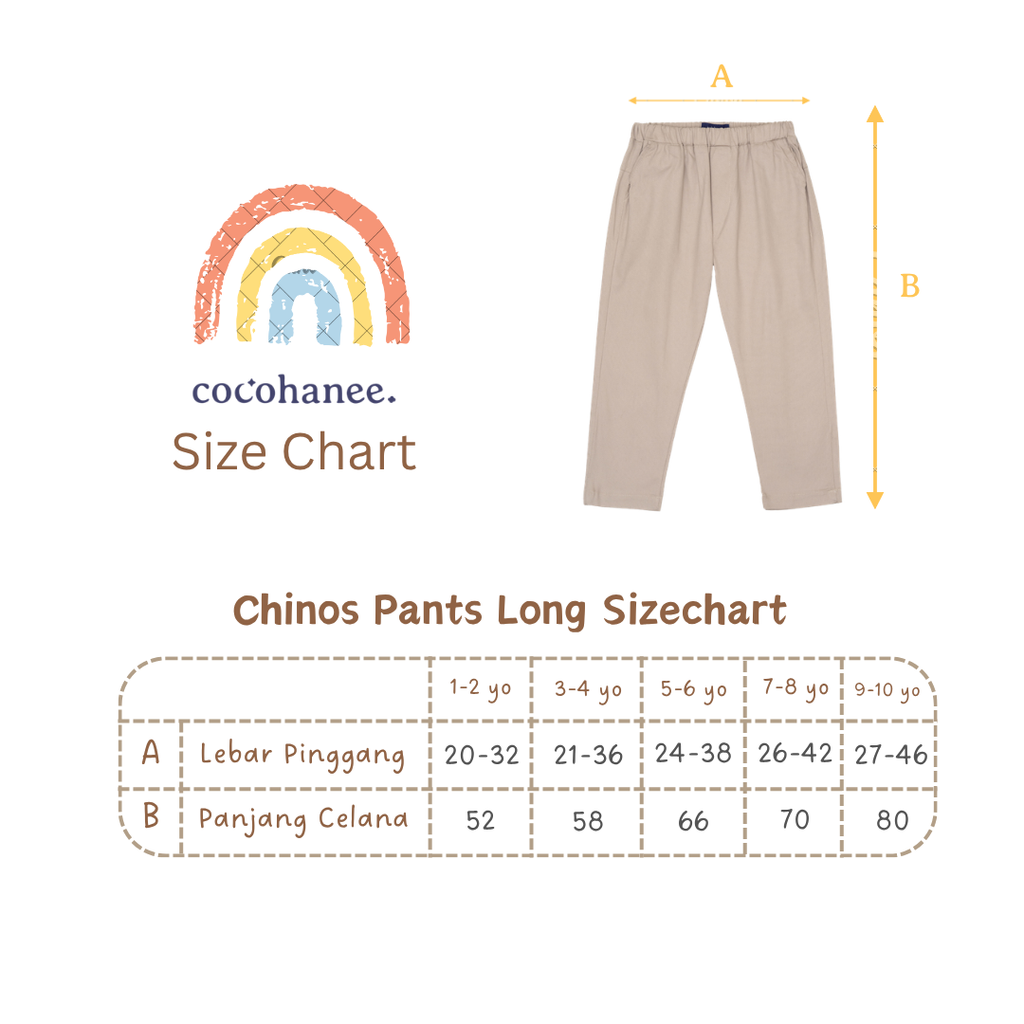 Cocohanee - Essentials Chinos Long