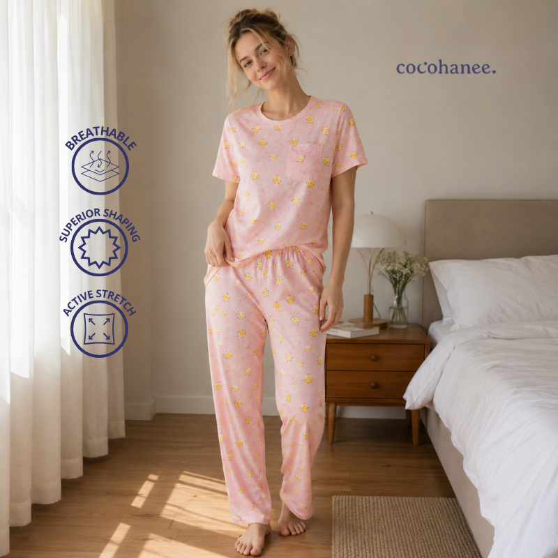 Cocohanee Local Market - Lune Cozy Pajamas Lemonade