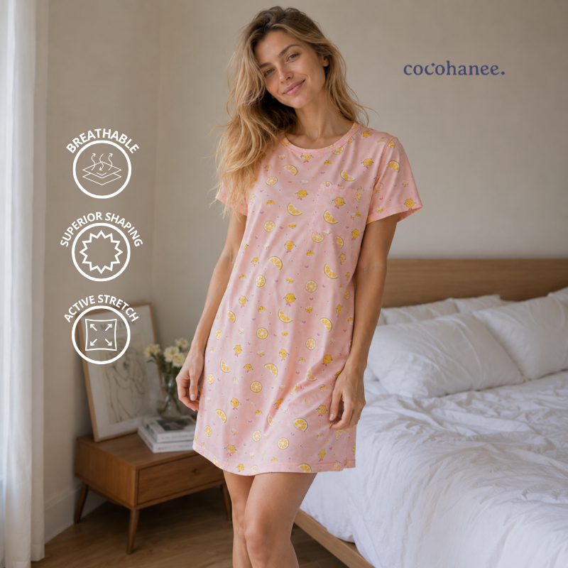 Cocohanee Local Market - Lune Snuggle Tee Lemonade