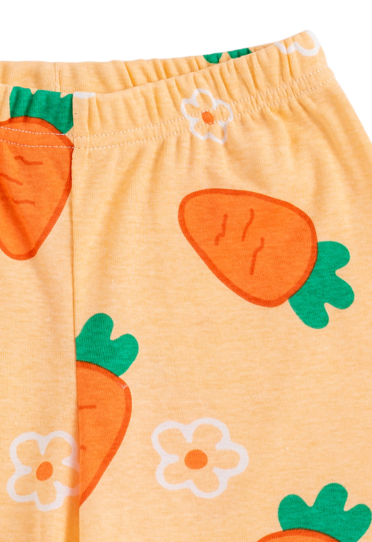 Cocohanee - Daisy Carrot Short Pajamas