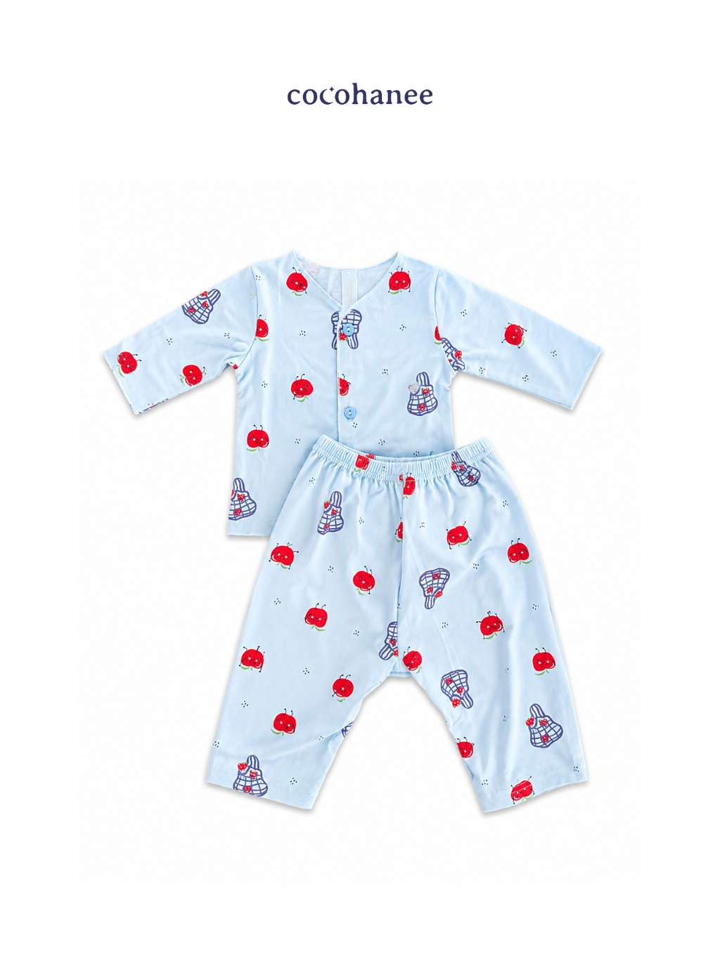 CocohaneeLocal Market - Long Button Down Pajamas Pomme Play