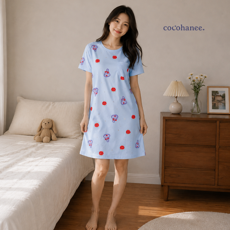 Cocohanee Local Market - Lune Snuggle Tee Pomme Play