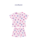 Cocohanee Wonderverse - Short Button Down Pajamas Pixel Play