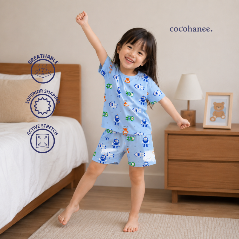 Cocohanee Wonderverse - Short Pajamas Robo Pals