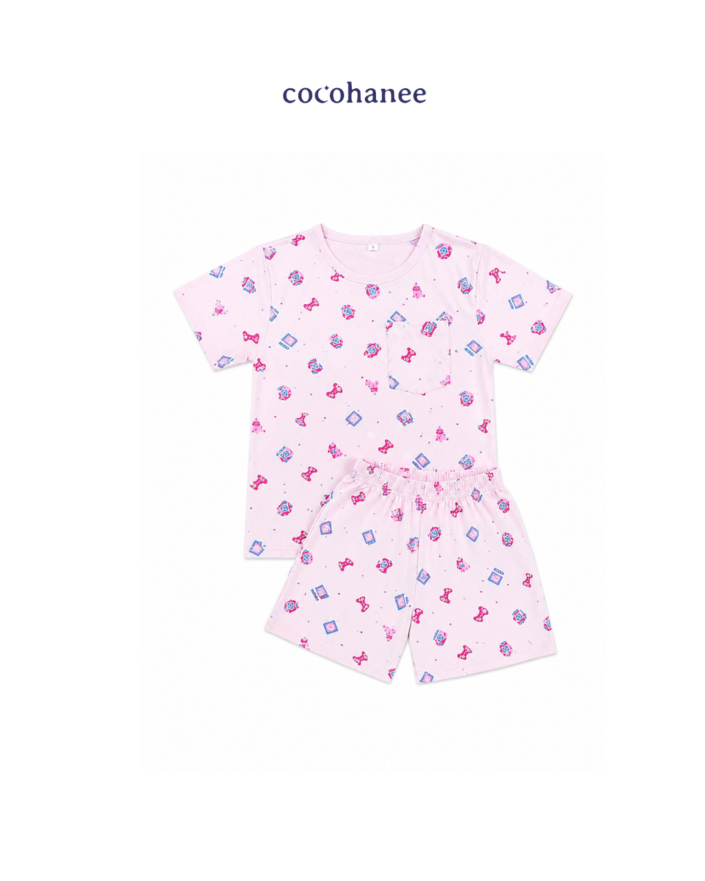 Cocohanee Wonderverse - Lune Short Pajamas Pixel Play