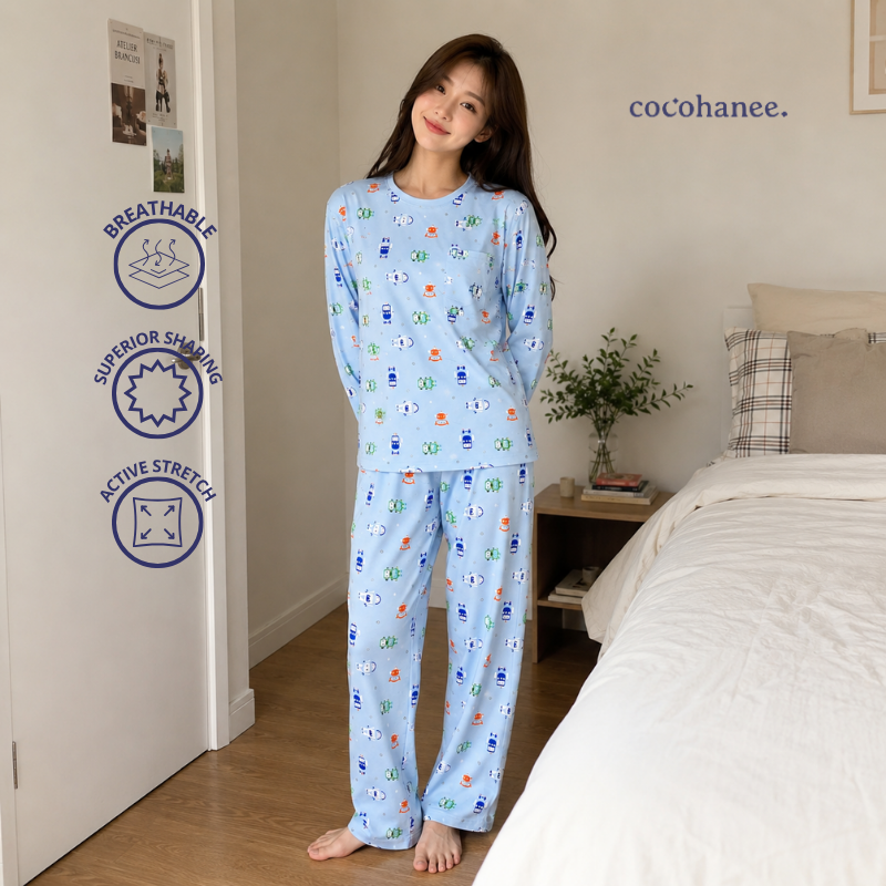 Cocohanee Wonderverse - Lune Long Pajamas Robo Pals