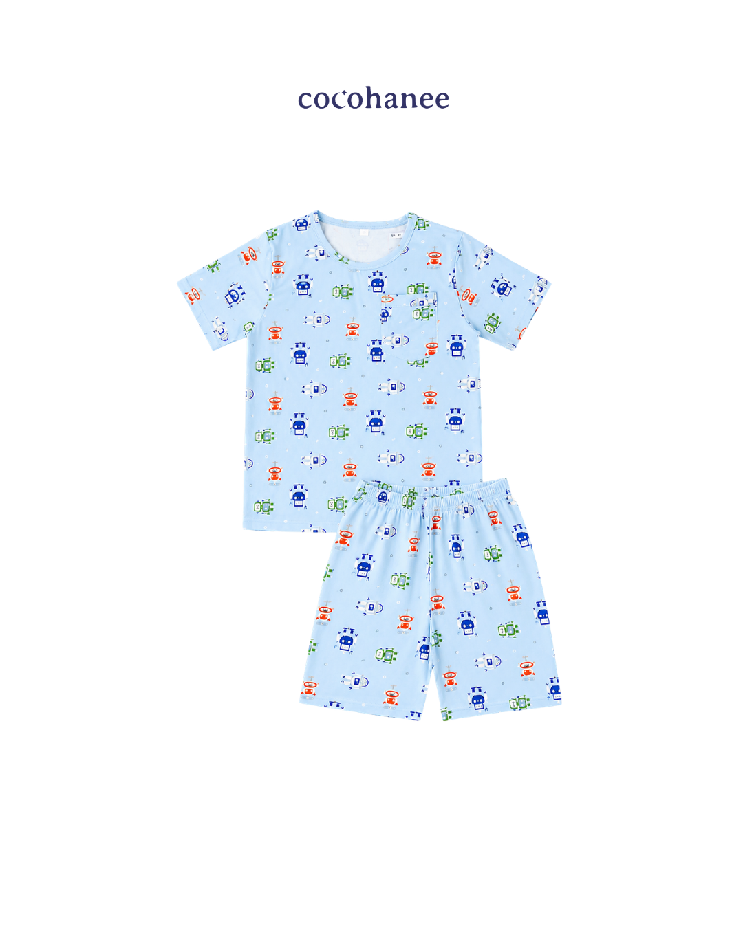 Cocohanee Wonderverse - Lune Short Pajamas Robo Pals