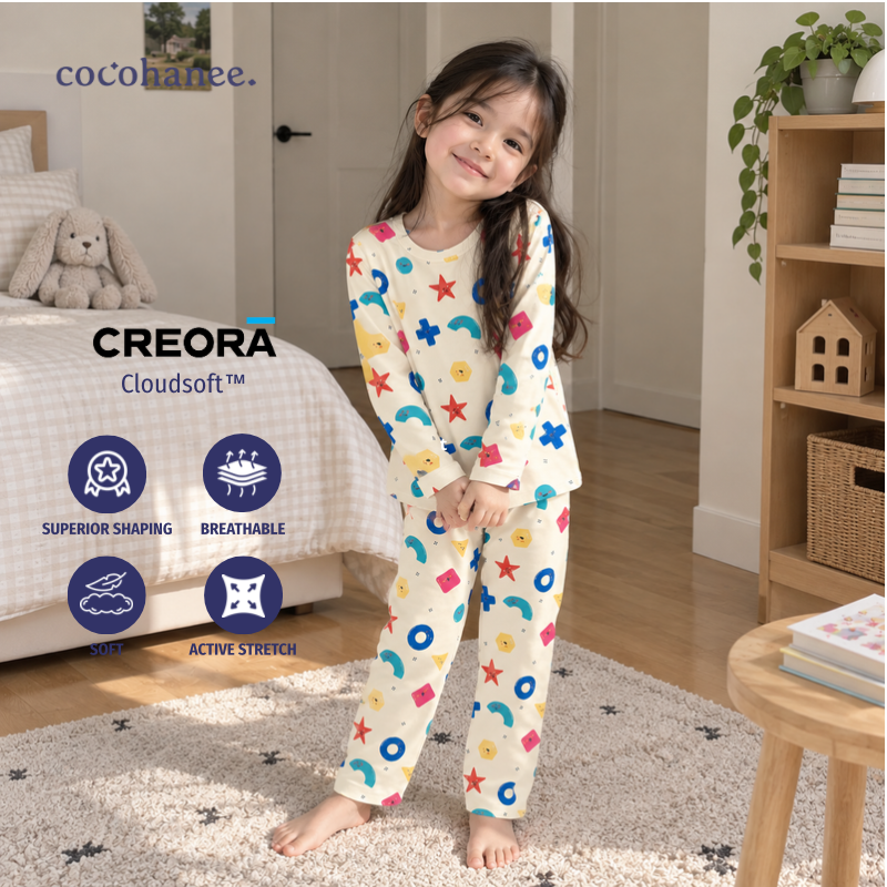 Cocohanee Wonderverse - Long Pajamas Little Geo