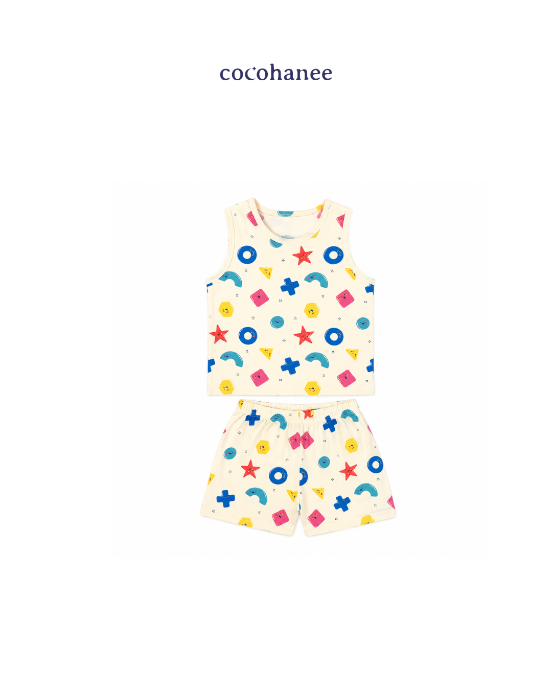 Cocohanee Wonderverse - Sleeveless Set Pajamas Little Geo