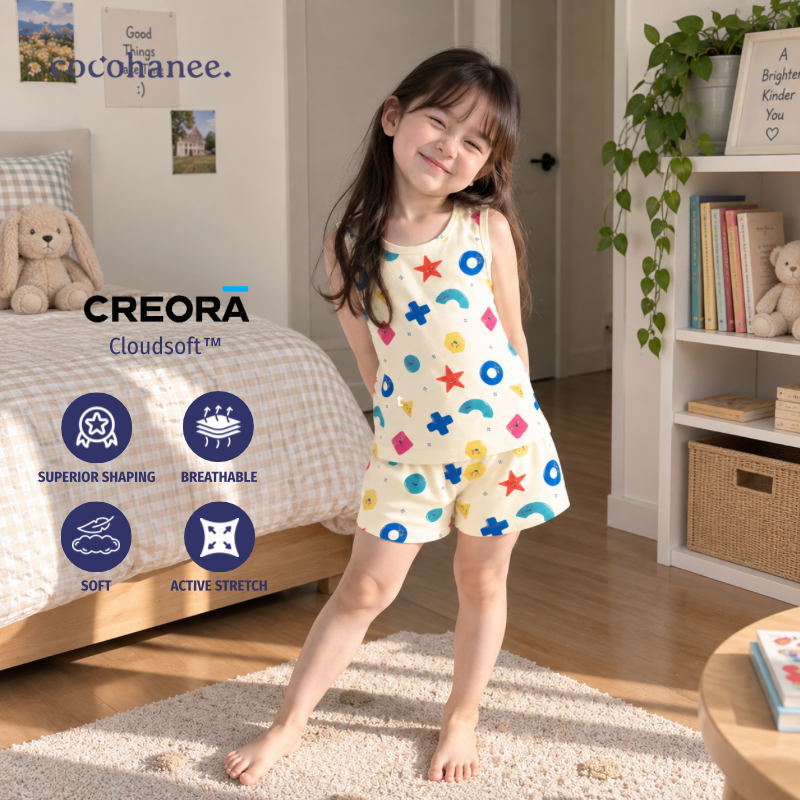 Cocohanee Wonderverse - Sleeveless Set Pajamas Little Geo