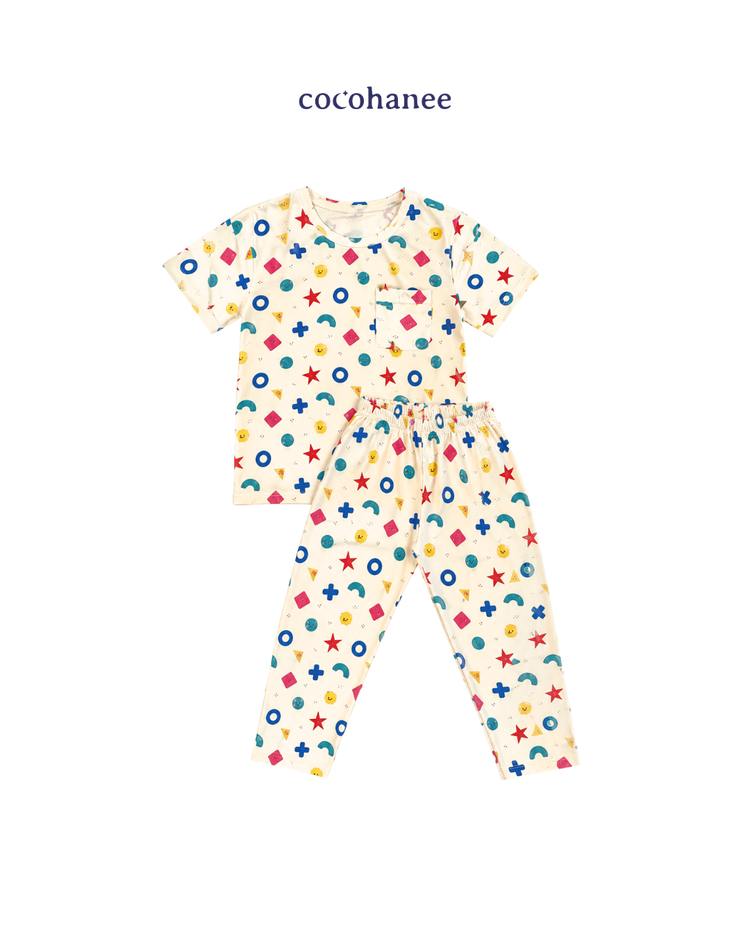 Cocohanee Wonderverse - Lune Cozy Pajamas Little Geo