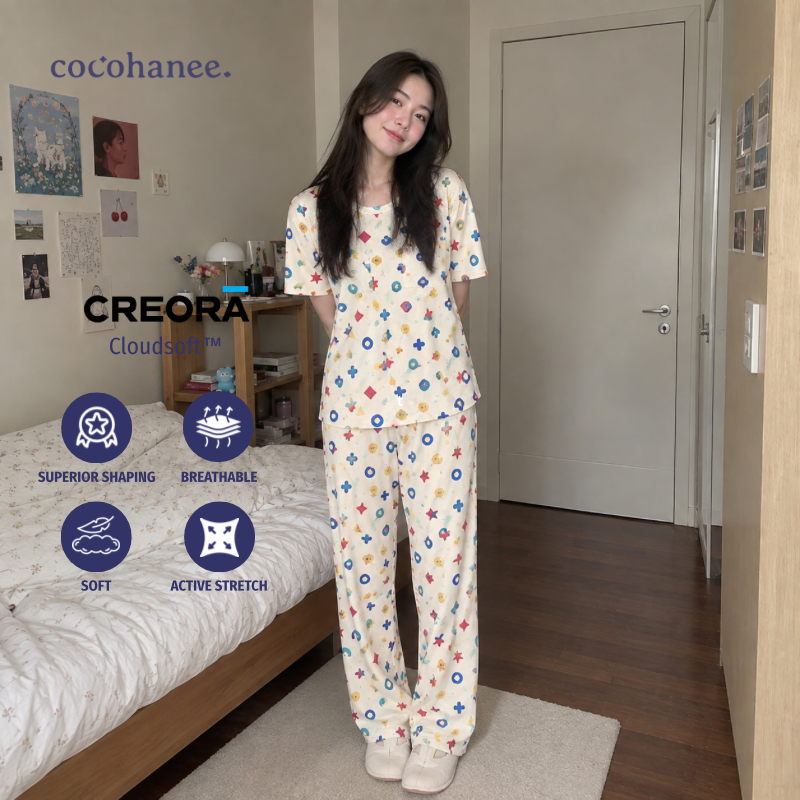 Cocohanee Wonderverse - Lune Cozy Pajamas Little Geo