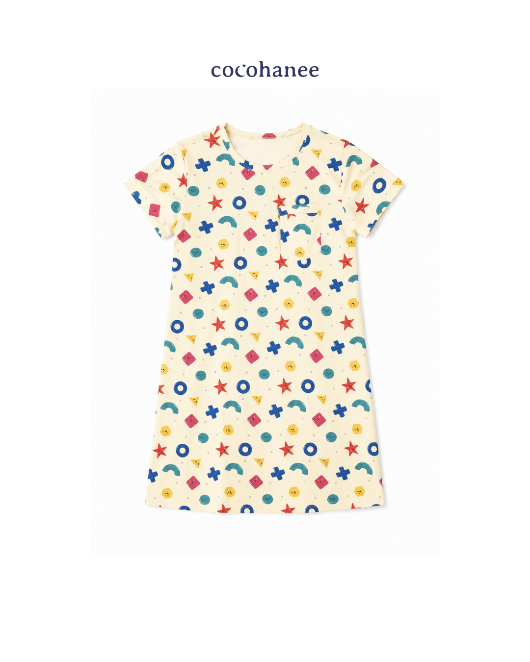 Cocohanee Wonderverse - Lune Snuggle Tee Little Geo