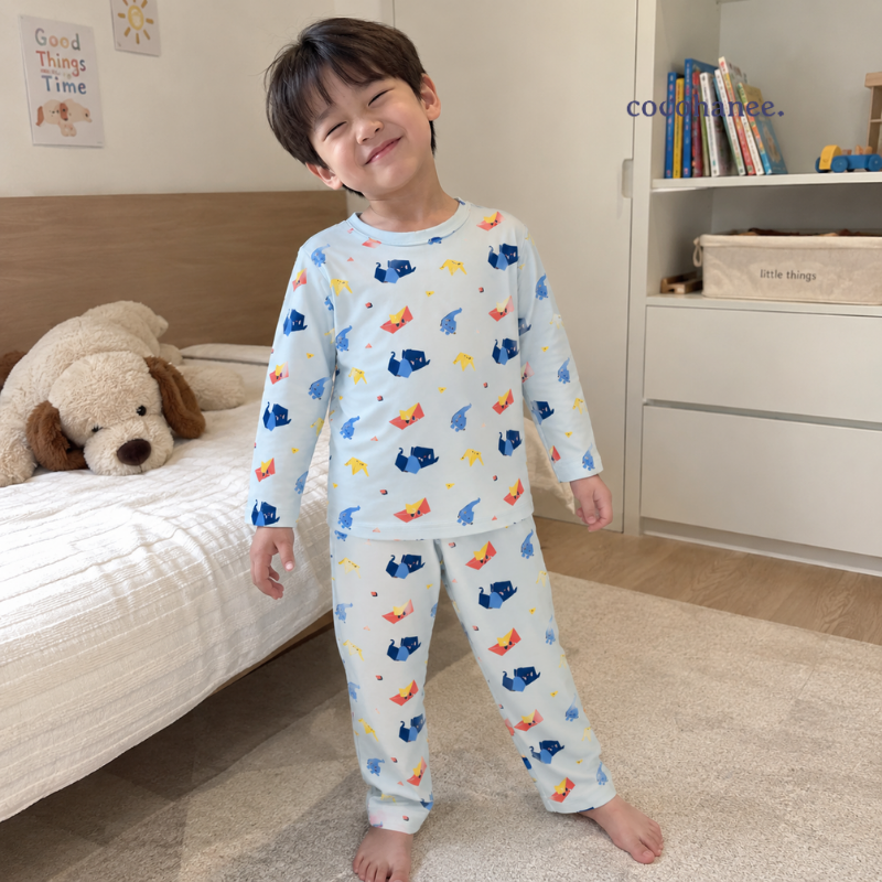 Cocohanee Wonderverse - Long Pajamas Fold Friends