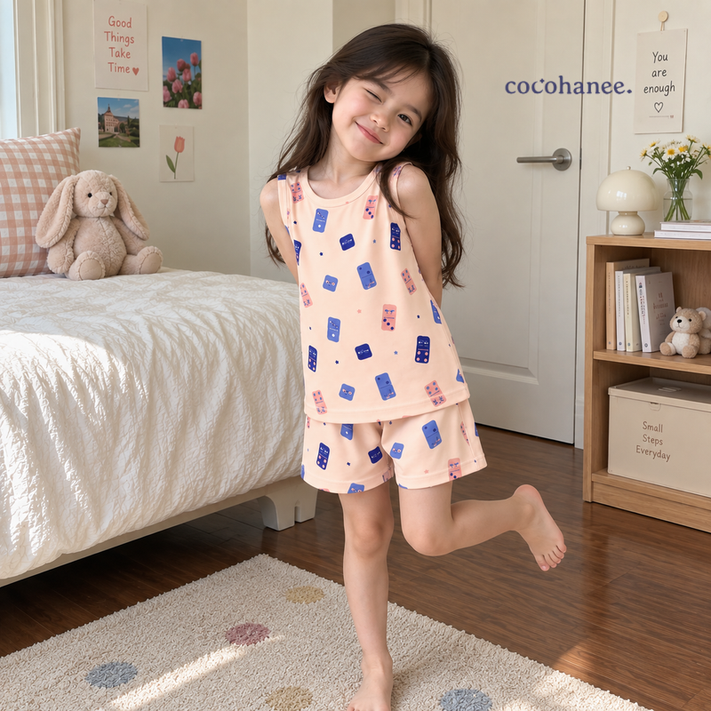 Cocohanee Wonderverse - Sleeveless Set Pajamas Pip Party