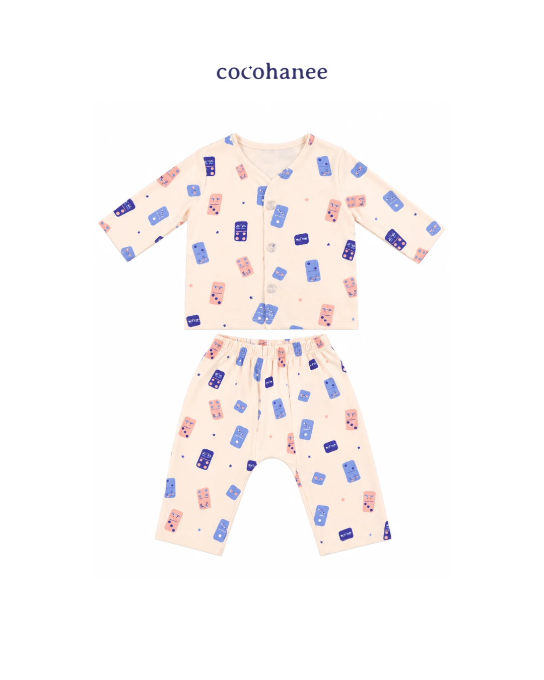 Cocohanee Wonderverse - Long Button Down Pajamas Pip Party