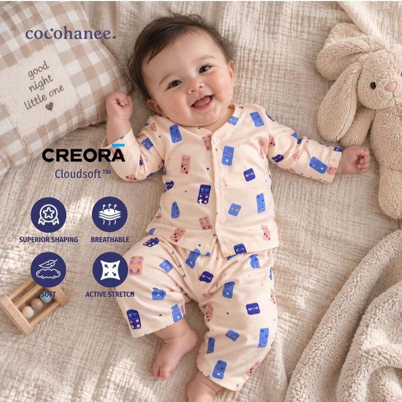 Cocohanee Wonderverse - Long Button Down Pajamas Pip Party