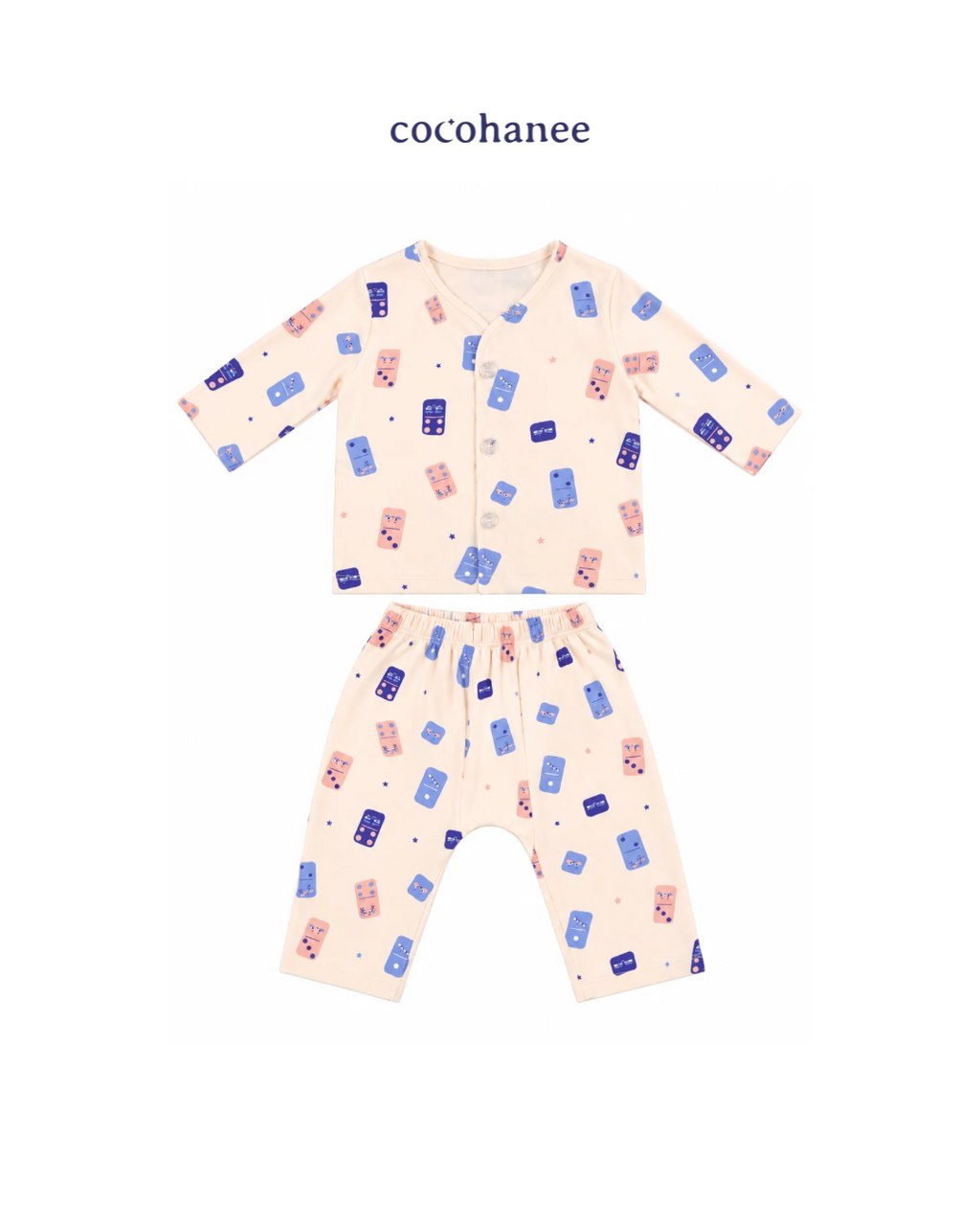Cocohanee Wonderverse - Long Button Down Pajamas Pip Party