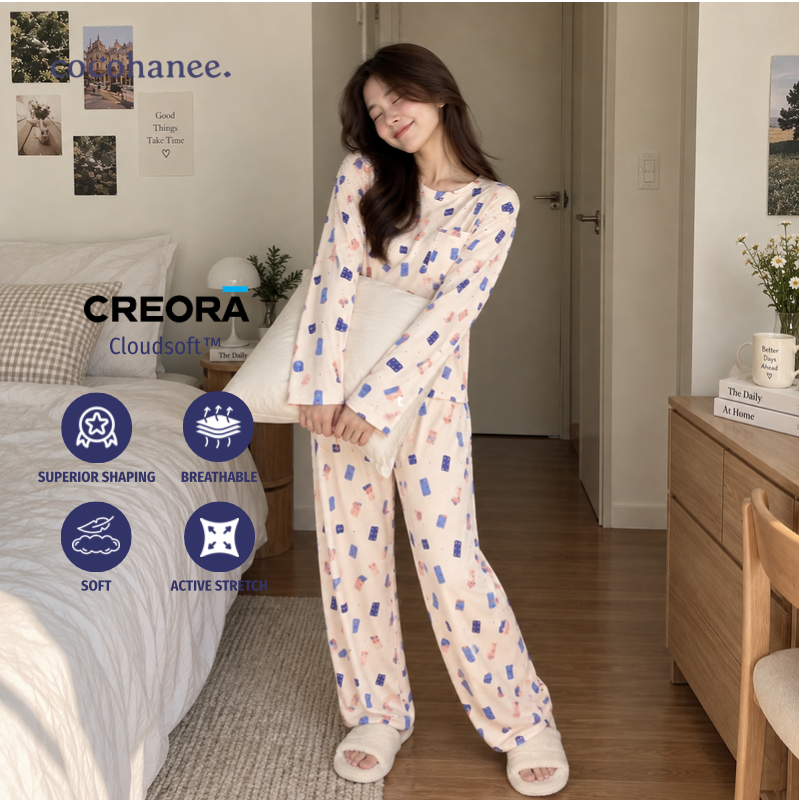 Cocohanee Wonderverse - Lune Long Pajamas Pip Party