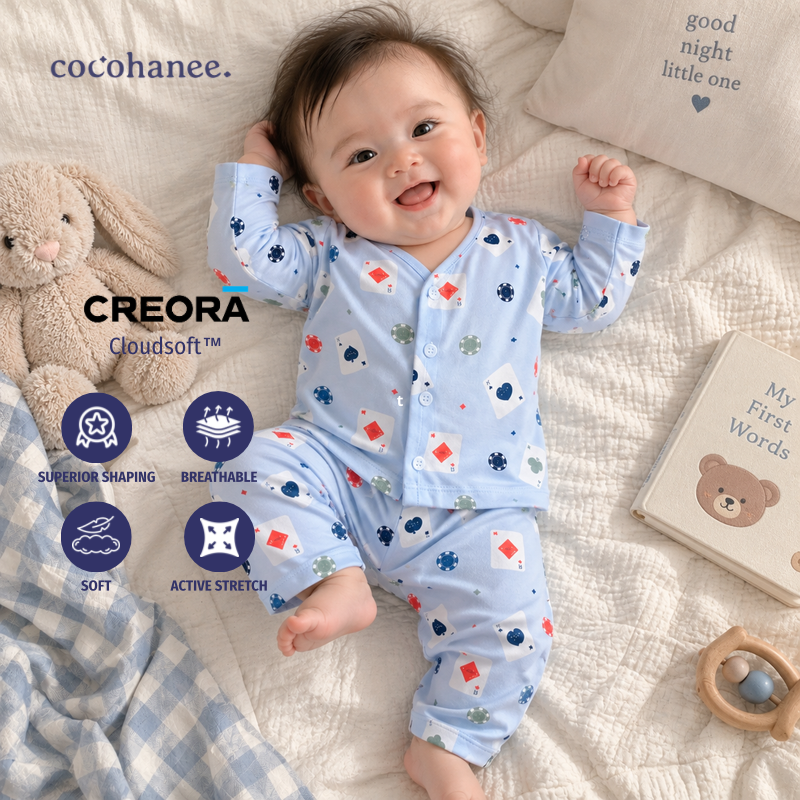 Cocohanee Wonderverse - Long Button Down Pajamas Jackpot Joy